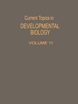 cover image of Current Topics in Developmental Biology